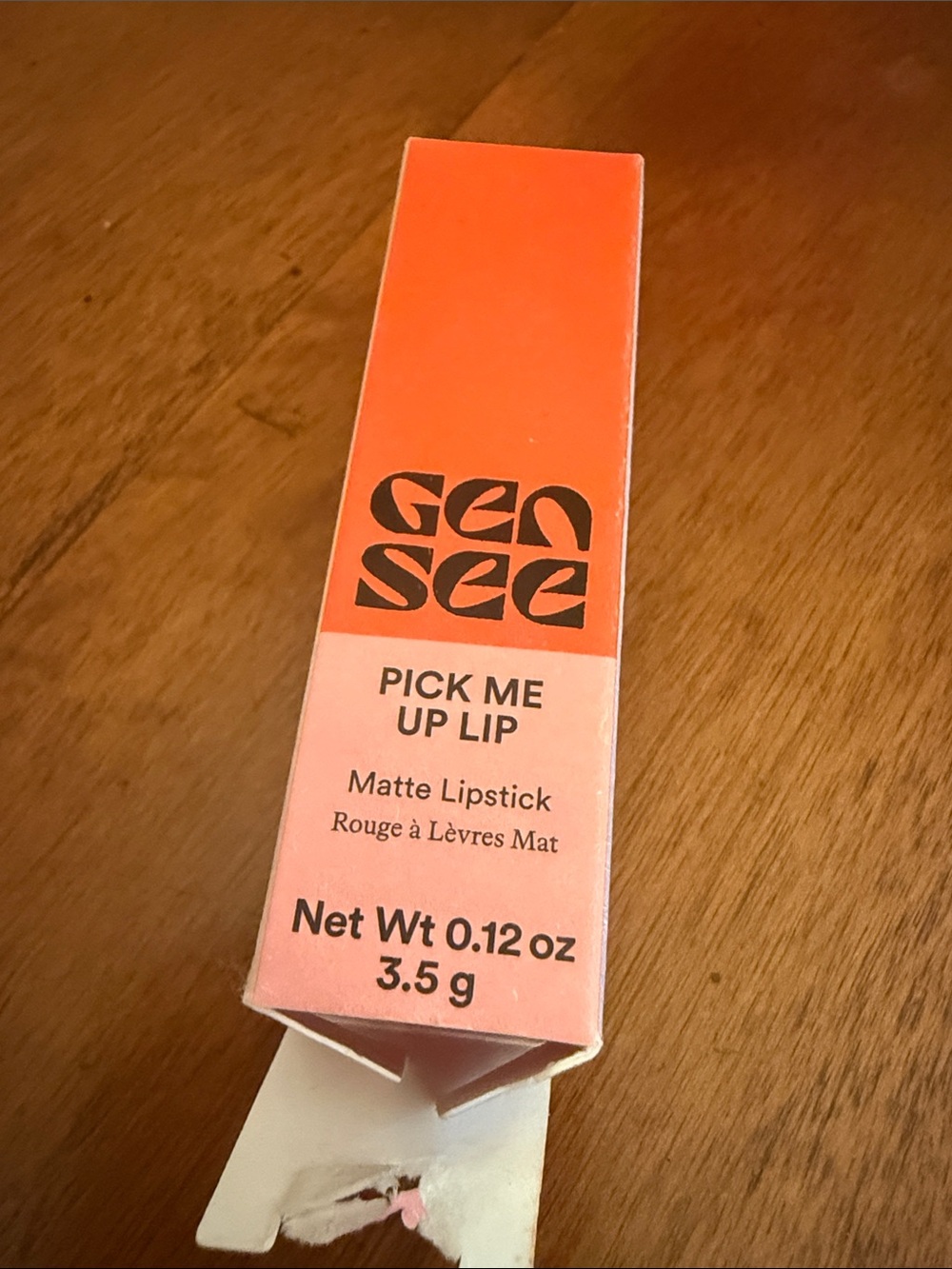 Gen See Pick Me Up Lip Matte Lipstick — NIB in shade Margaret 04